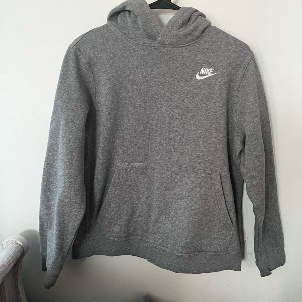 Nike Men's Gray Hoodie